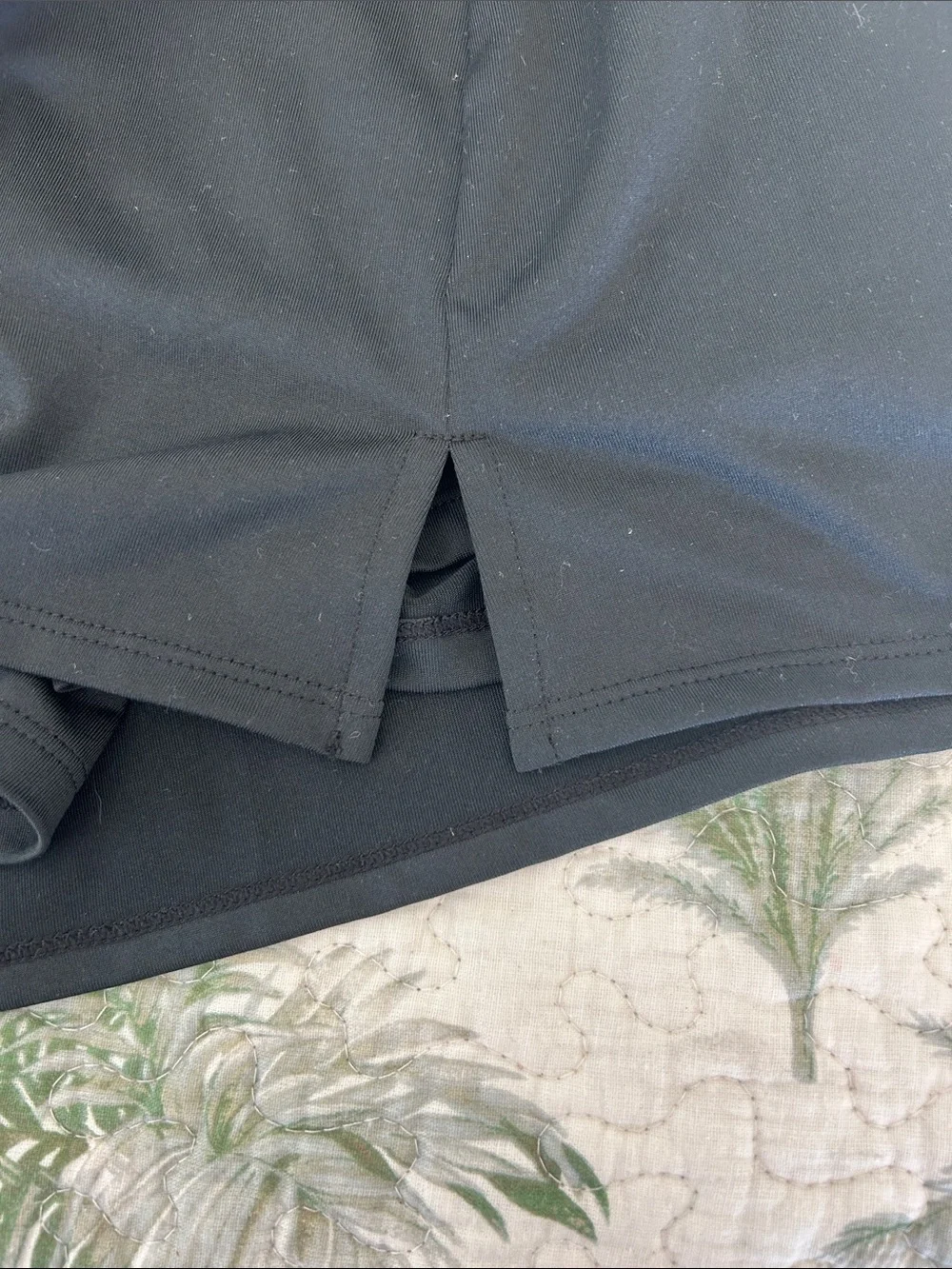 Tranquility by Colorado Clothing Black Swim Skort with built in short